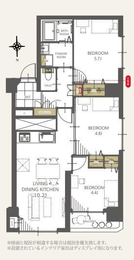 3LDK apartment in Chuo Ward, Sapporo, Hokkaido - Photo 1
