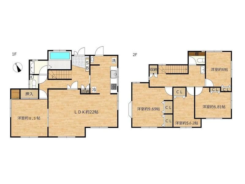 5LDK house in Machida, Tokyo - Photo 1