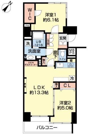 2LDK apartment in Sumida Ward, Tokyo - Photo 1