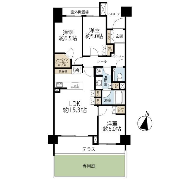 3LDK apartment in Meguro Ward, Tokyo - Photo 1