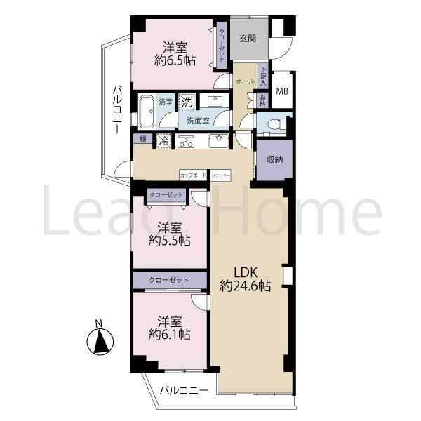 3LDK apartment in Meguro Ward, Tokyo - Photo 1