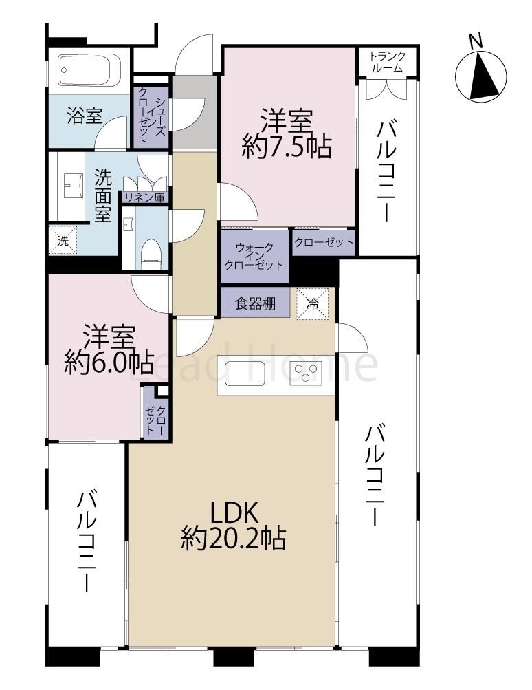 3LDK apartment in Minato Ward, Tokyo - Photo 1