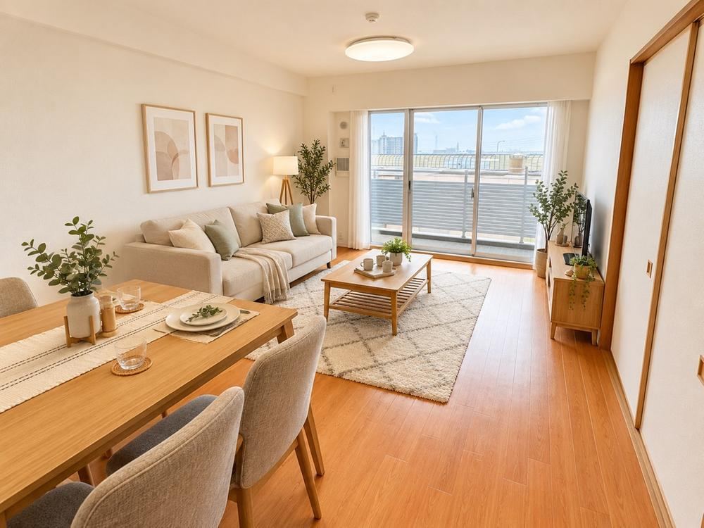 3LDK apartment in Funabashi, Chiba - Photo 1