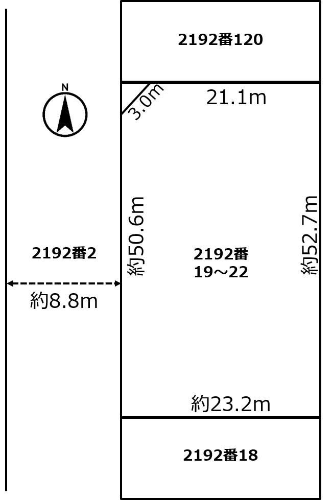 1215 m² land in Shiroishi Ward, Sapporo, Hokkaido - Photo 1