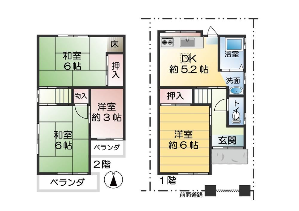 3DK+S house in Amagasaki, Hyogo - Photo 1