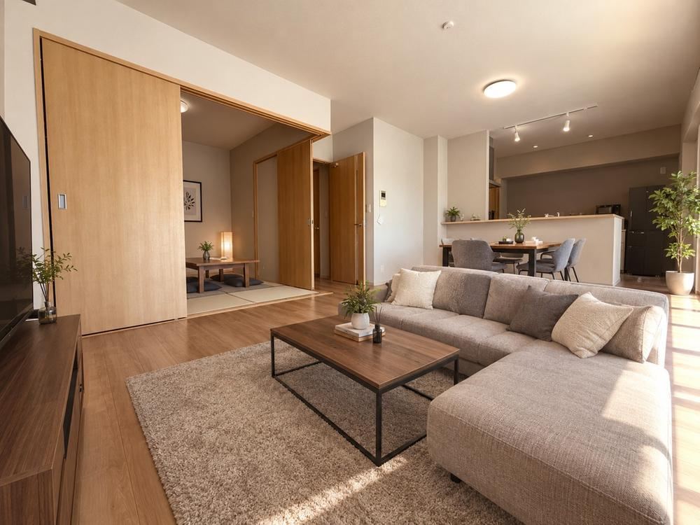 3LDK apartment in Hakata Ward, Fukuoka - Photo 1