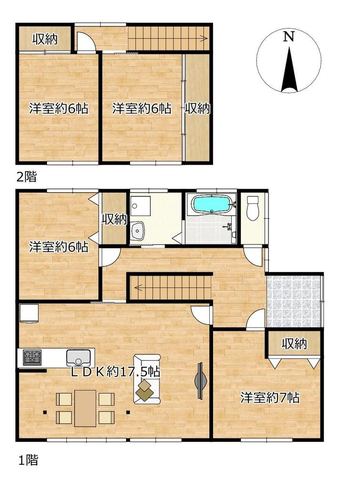 4LDK house in Fuwa District