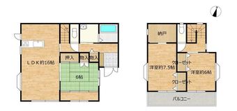 3LDK+S house in Ina, Kitaadachi District