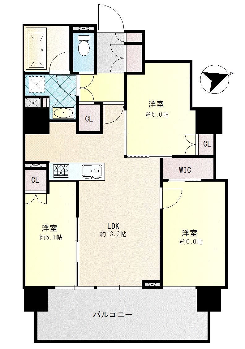3LDK apartment in Yao, Osaka - Photo 1