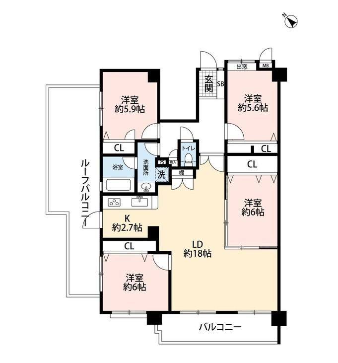 4LDK apartment in Kasuga, Fukuoka - Photo 1