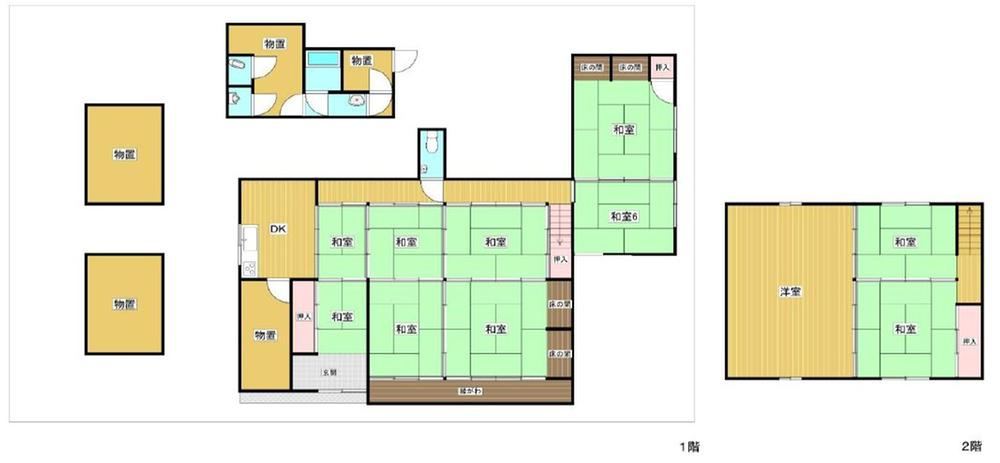 11DK house in Ando, Ikoma District, Nara - Photo 1