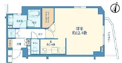 1K apartment in Nakano Ward, Tokyo - Photo 1