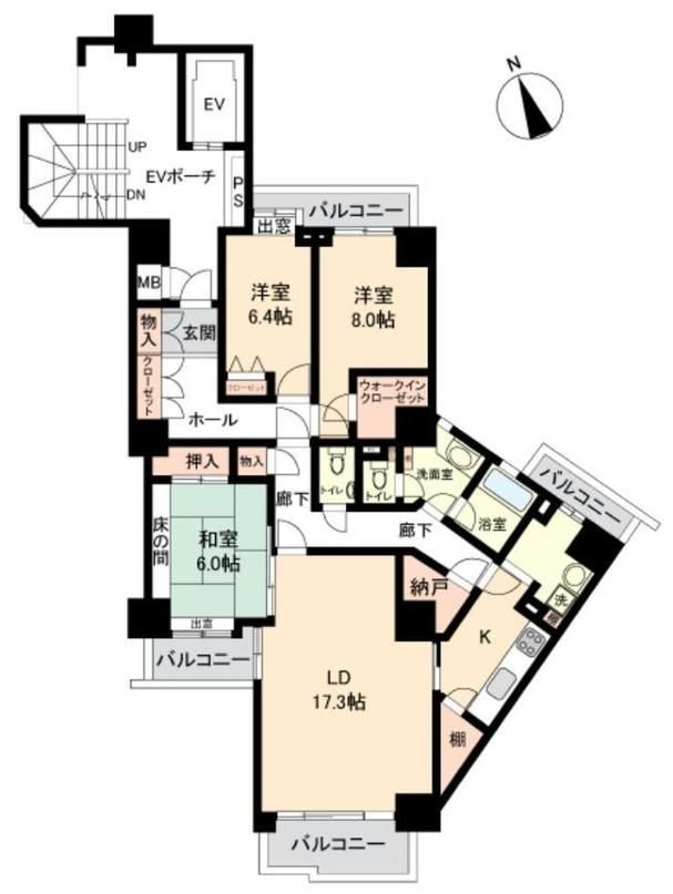 3LDK apartment in Tsuzuki Ward, Yokohama, Kanagawa - Photo 1