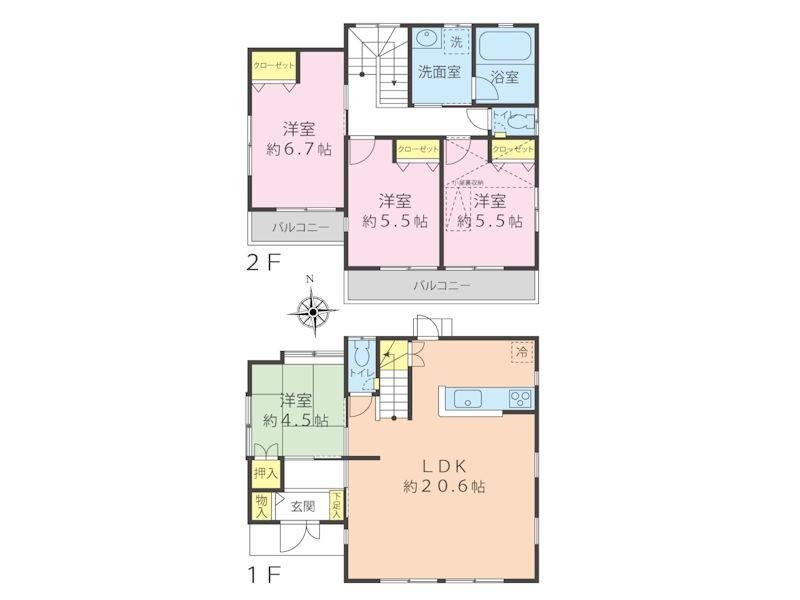 4LDK house in Hachioji, Tokyo - Photo 1