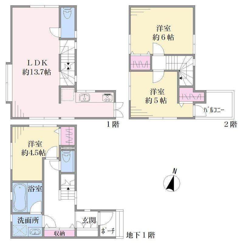 3LDK house in Ota Ward, Tokyo - Photo 1