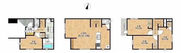 3LDK+S house in Minami Ward, Nagoya, Aichi - Photo 1