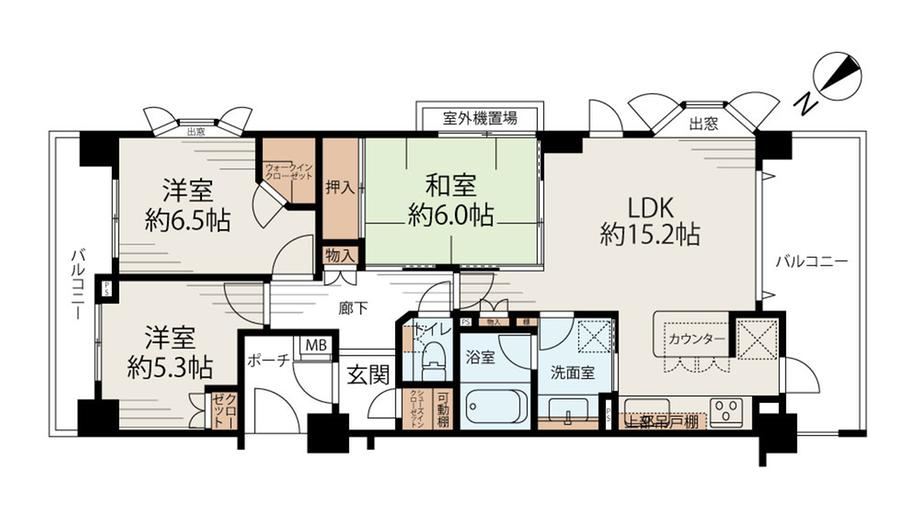 3LDK apartment in Asao Ward, Kawasaki, Kanagawa - Photo 1