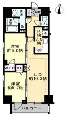 2LDK apartment in Arakawa Ward, Tokyo - Photo 1