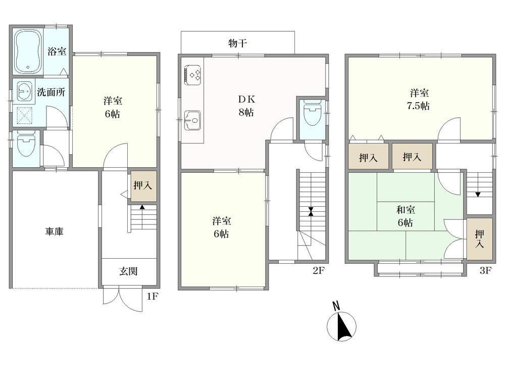 4DK house in Ukyo Ward, Kyoto - Photo 1