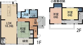 3LDK house in Minami Ward