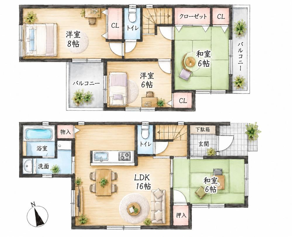 4LDK house in Mino, Osaka - Photo 1