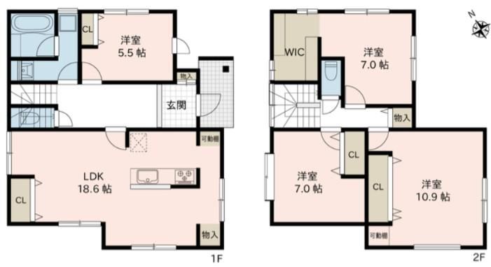 4LDK house in Mitsuke, Niigata - Photo 1