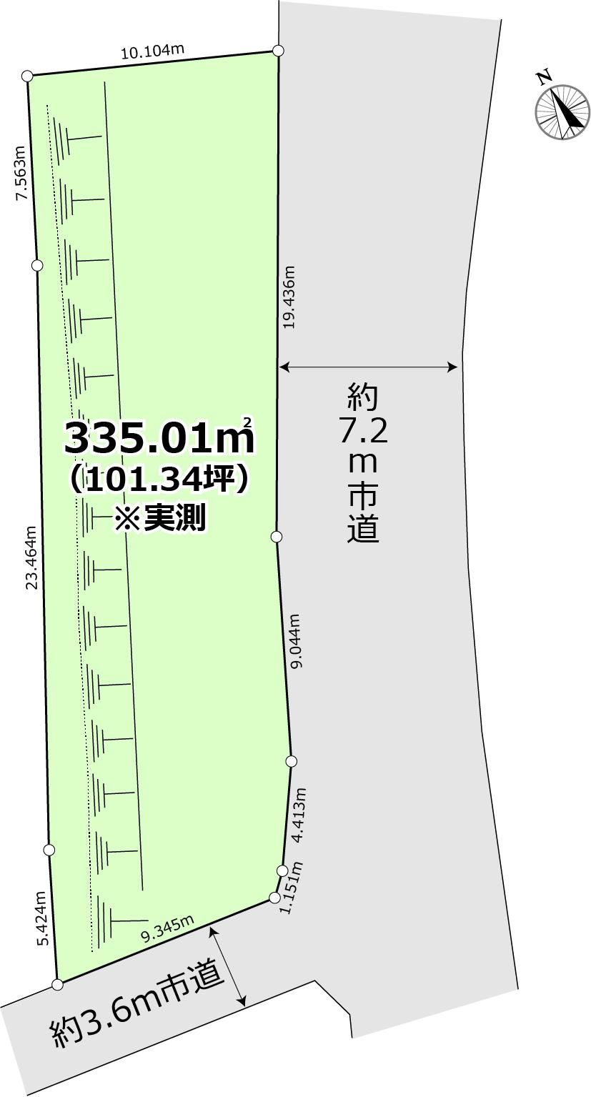 335 m² land in Moriya, Ibaraki - Photo 1