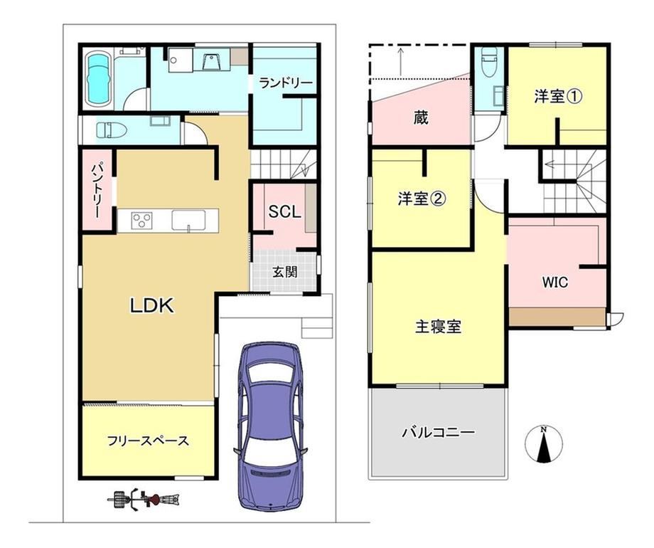 3LDK+S house in Shimamoto, Mishima District, Osaka - Photo 1