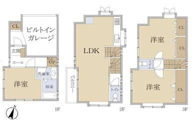 3LDK house in Shinjuku Ward, Tokyo - Photo 1