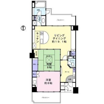 2LDK apartment in Shimoda