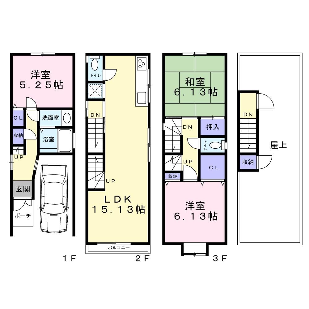 3LDK house in Higashinari Ward, Osaka - Photo 1