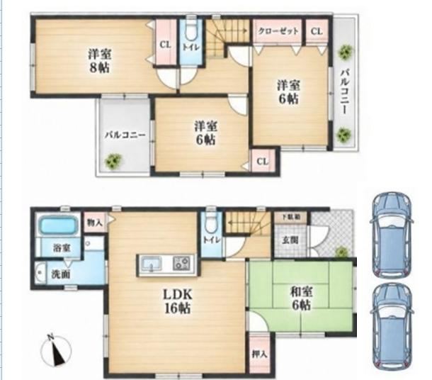 4LDK house in Mino, Osaka - Photo 1