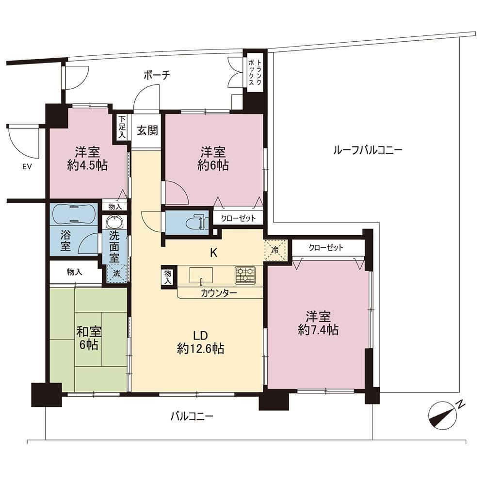 4LDK apartment in Kanazawa Ward, Yokohama, Kanagawa - Photo 1
