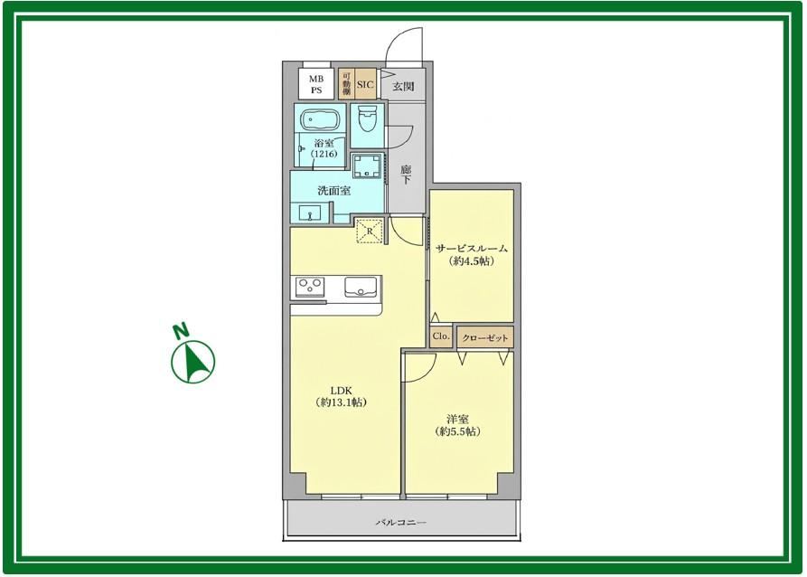 1LDK+S apartment in Itabashi Ward, Tokyo - Photo 1