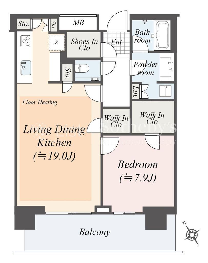 1LDK apartment in Naka Ward, Yokohama, Kanagawa - Photo 1