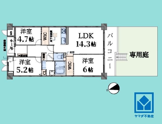 3LDK apartment in Nishinomiya, Hyogo - Photo 1