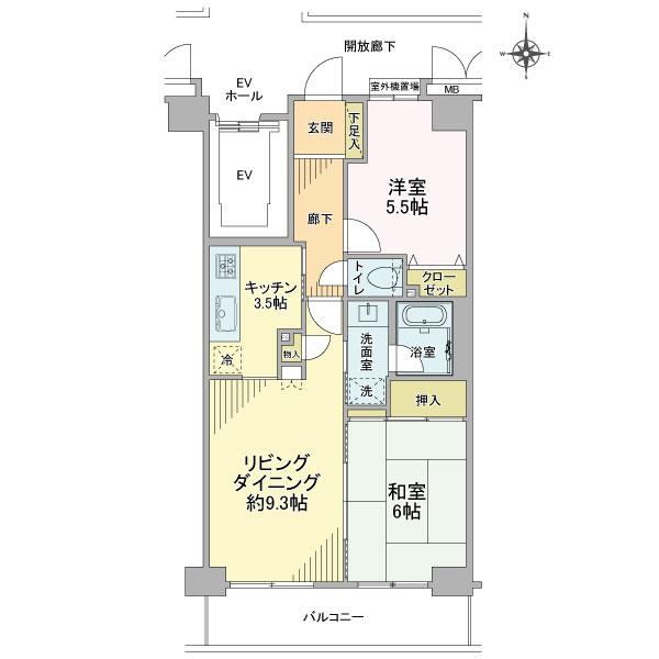 2LDK apartment in Sumida Ward, Tokyo - Photo 1