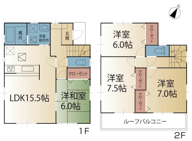 4LDK house in Ichinomiya, Aichi - Photo 1