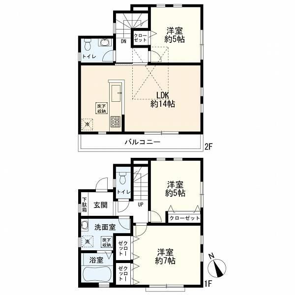 3LDK house in Hodogaya Ward, Yokohama, Kanagawa - Photo 1
