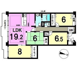 4LDK apartment in Ena