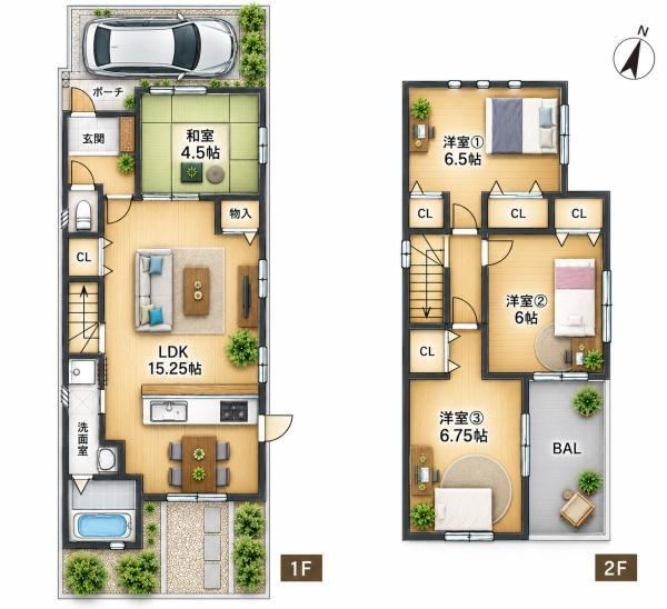 4LDK house in Fujiidera, Osaka - Photo 1