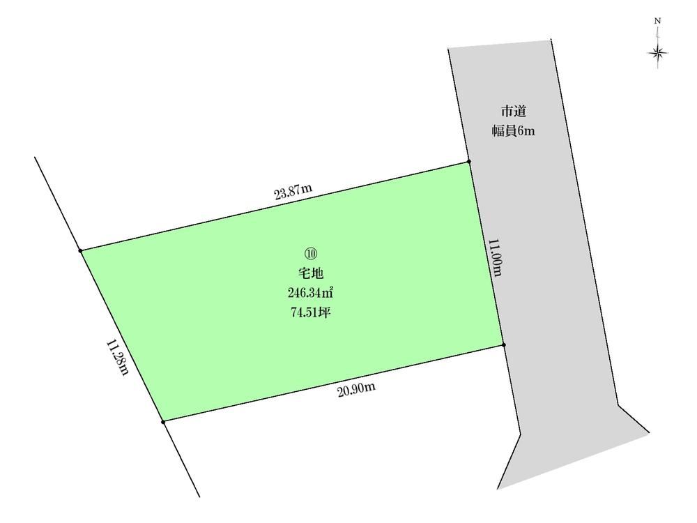 246 m² land in Tsugaru, Aomori - Photo 1