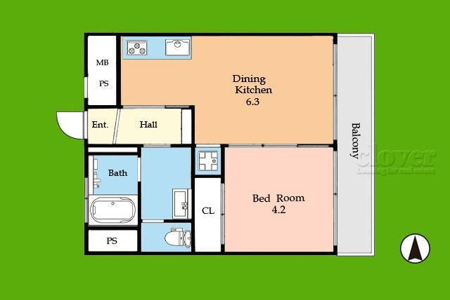 1LDK apartment in Meguro Ward, Tokyo - Photo 1