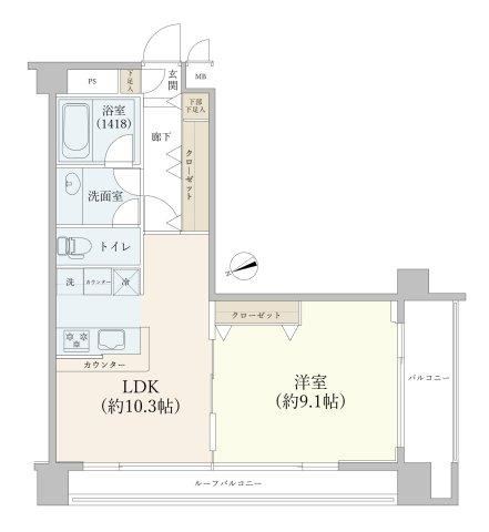 1LDK apartment in Shinjuku Ward, Tokyo - Photo 1