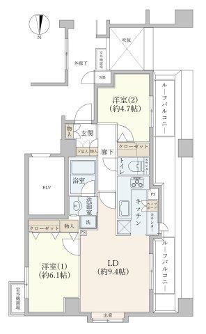 2LDK apartment in Adachi Ward, Tokyo - Photo 1