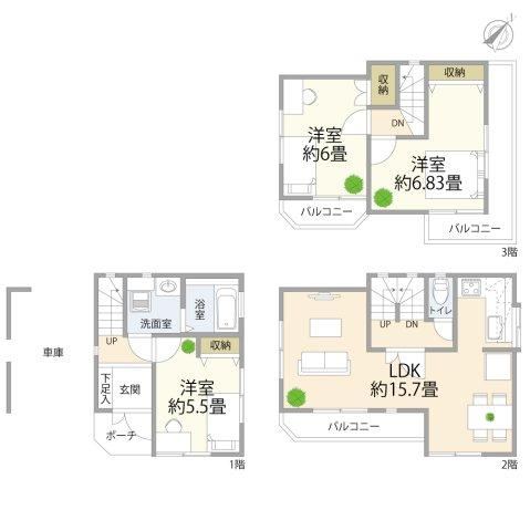 3LDK house in Tsuzuki Ward, Yokohama, Kanagawa - Photo 1