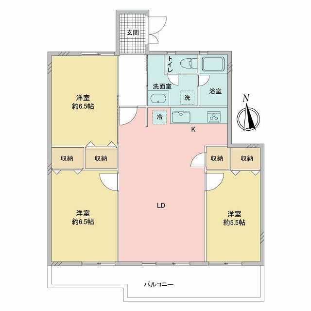 3LDK apartment in Akishima, Tokyo - Photo 1