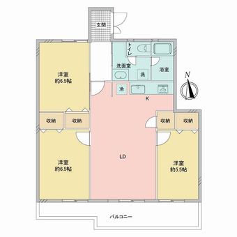 3LDK apartment in Akishima