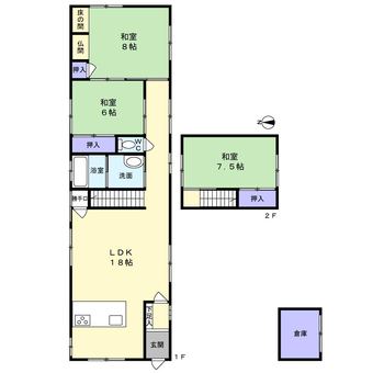 3LDK house in Shiso