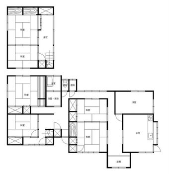 7DK house in Shikokuchuo